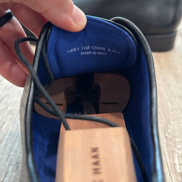 Cole Haan Grand os wingtip Oxford Black size 11 - Picture 3 of 6